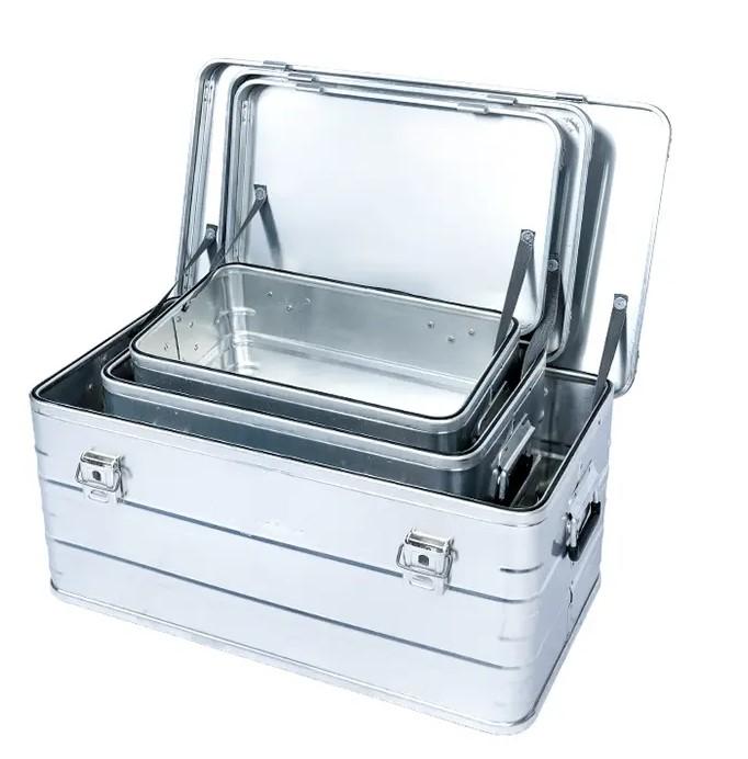 Cutie de camping personalizată din aluminiu de diferite dimensiuni
