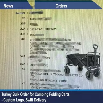 Comandă în vrac de curcan pentru căruțele pliabile de camping - logo personal...