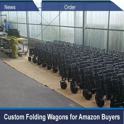 Vagoane pliante personalizate pentru cumpărătorii Amazon